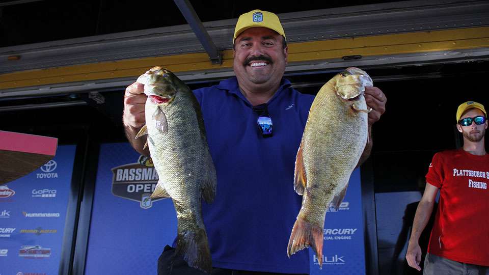 William Clute, co-angler (3rd, 11-11)