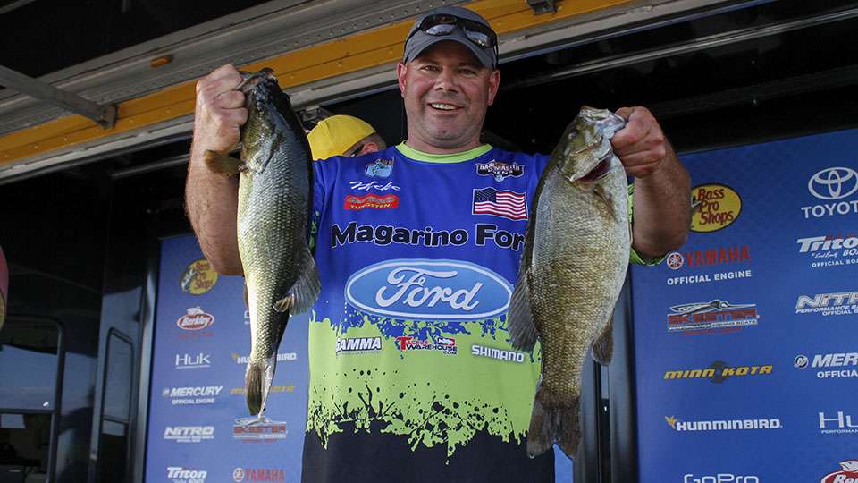 Mike Sciacca, co-angler (4th, 22-15)