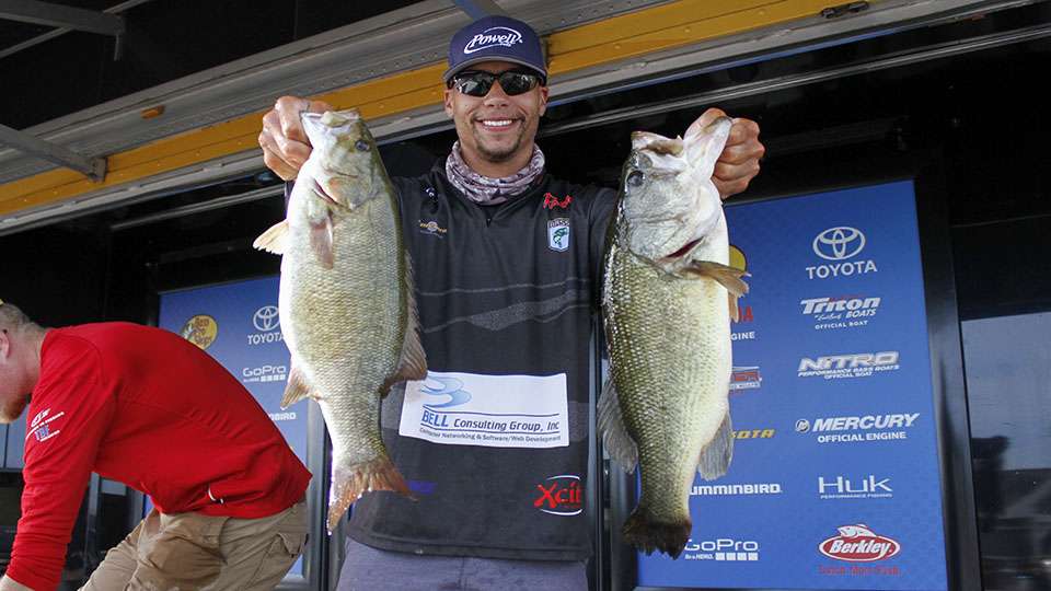 Anthony Bell, co-angler (9th, 22-7)