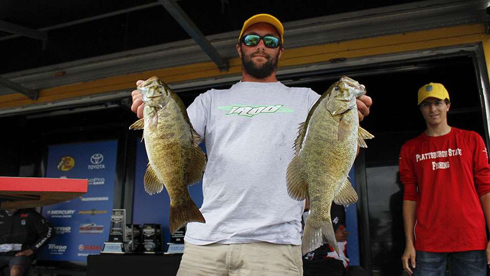 Josh Cotier, co-angler (6th, 32-8)
