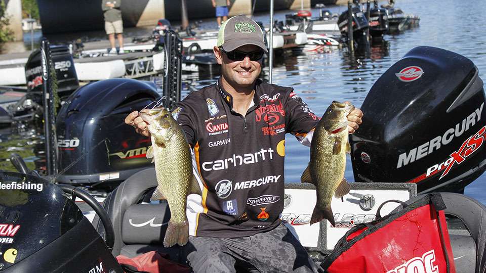Matt Lee is in a good spot to make the Top 50 cut and possibly have his best finish of the year and these two fish are two reasons why.