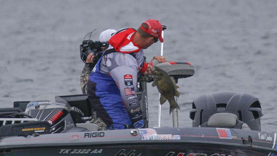 It was thick and it was wide. That one went on the big side for Combs and he better have four more like that if he wants to take another chunk out of the AOY deficit.