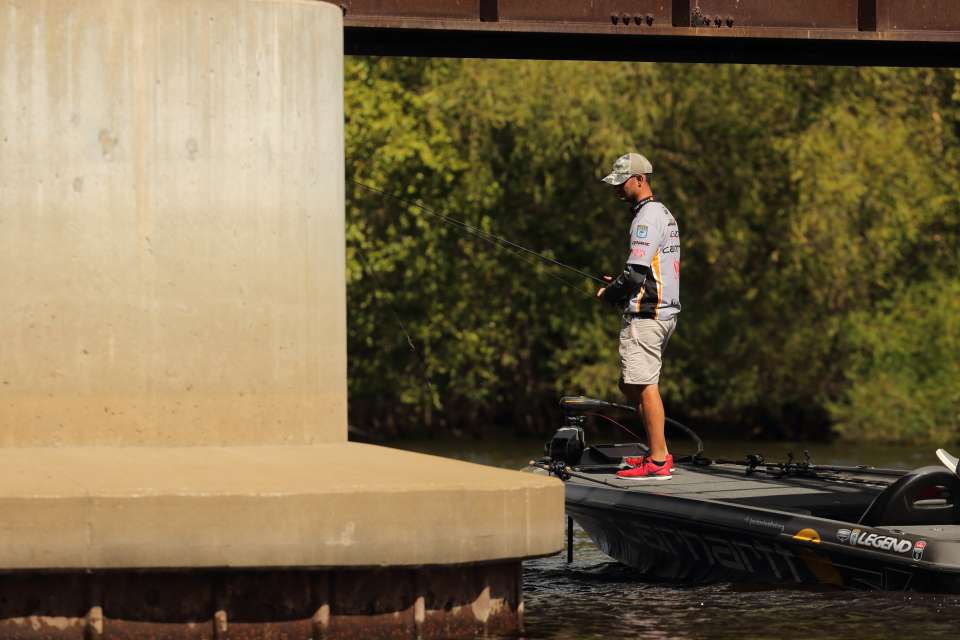 Jordan Lee would secure his place in the Top 12 with a total weight of 47 pounds, 14 ounces by the end of Day 3.
