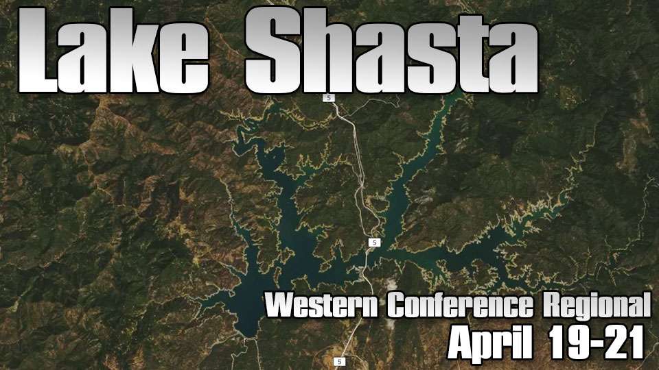Next, college competitors will clash at Californiaâs Lake Shasta April 19-21 for the Western Conference Regional hosted by the Redding Convention and Visitors Bureau.