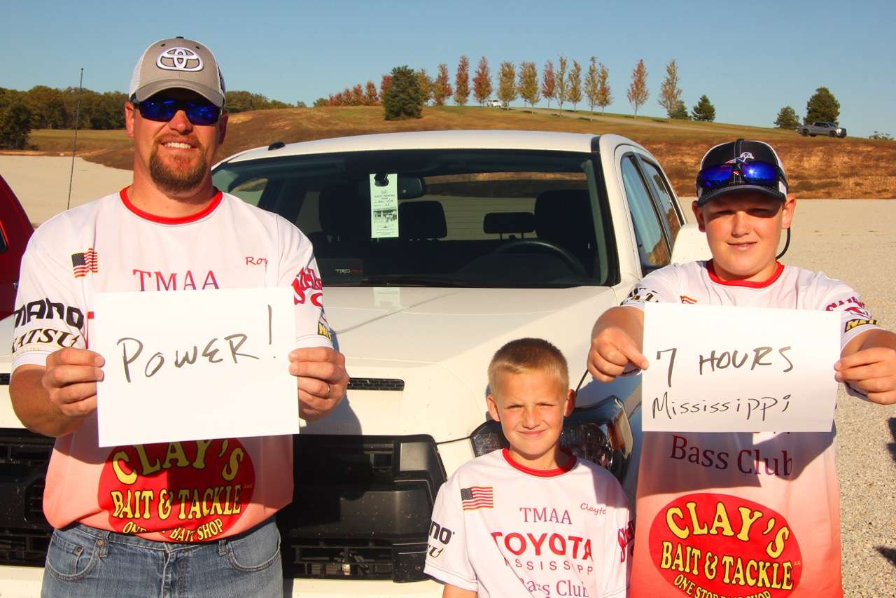 Roy Byrd makes a living building Toyota Corollas in Mississippi, and he and sons Mason and Clayton love the power their Tundra delivered along the 7-hour drive. 
