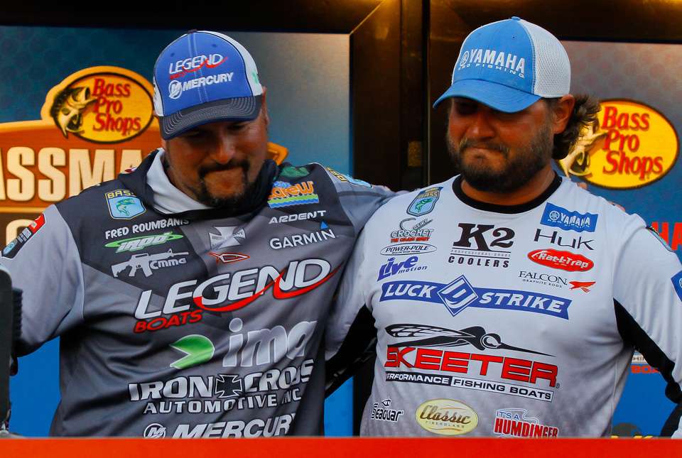 More tension until Roumbanis' weight is revealed - 3-8. The fishing gods showed no mercy to Roumbanis on Day 3...