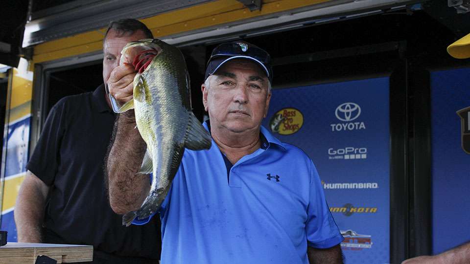 Marvin Alleman, co-angler (6th, 7-5)