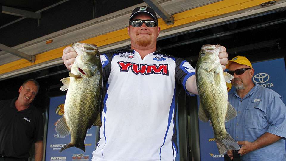 Kevin Smith, co-angler (2nd, 9-0)