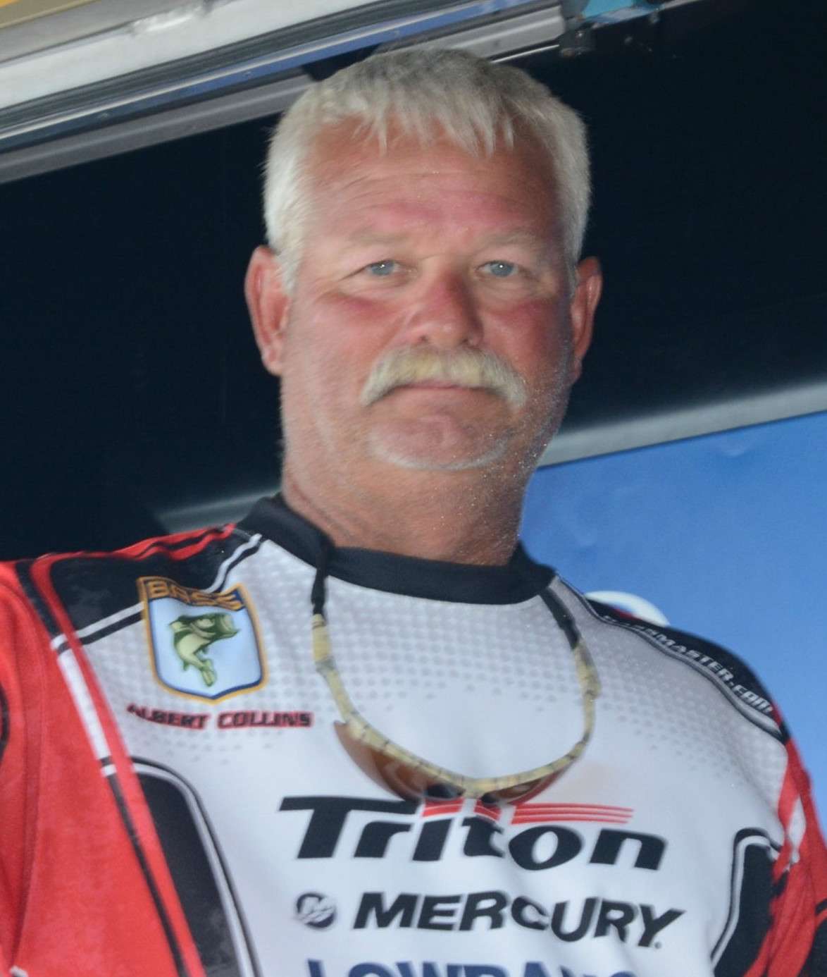 Albert Collins <br>

Defending Champion <br>


You probably recognize Albert Collins, not just from his win at the 2015 B.A.S.S. Nation Championship, but also from the Classic stage earlier this year. One of the founders of Texasâ Nacogdoches Bass Club, Collins strikes fear into the hearts of most of his competitors, and for good reason. Heâs qualified for five Nation Championships and two Bassmaster Classics. Collins is known for having a heart of gold, taking many years off from fishing to take care of all of his kids, and now heâs relaxing â fishing tournaments when he can and raising beef cattle. Whenever you see him, his wife, Amanda, is right by his side. He has several sponsors, including Triton, Mercury, MotorGuide, Lowrance, Kistler Rods, 6th Sense, Missile Baits, Mister Twister, Elite Tungsten, Maui Jim, Rod Armorz, E2 Baits, Kickân Bass, Stanley Jigs, Hale Lure Co. and Sport Threads.