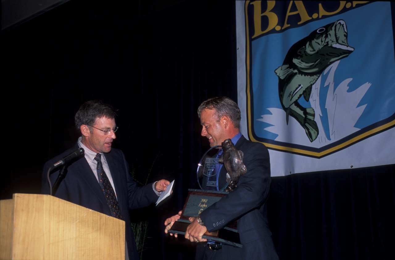 With momentum from 2001, Hite added a second Toyota Bassmaster Angler of the Year title in 2002. Hite is one of only 11 anglers with more than one Bassmaster AOY title.