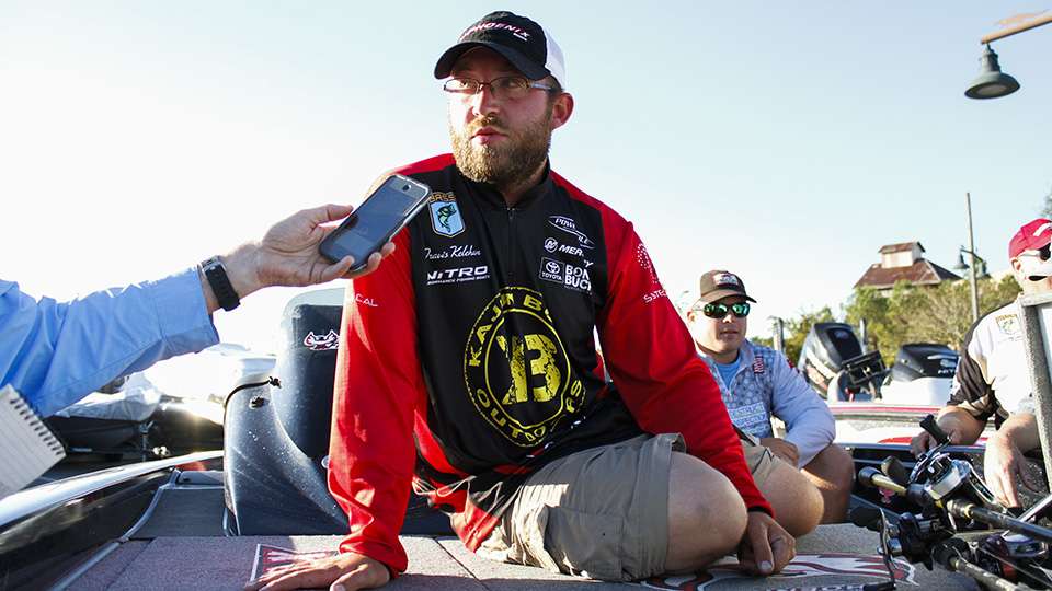 TRAVIS KELEHAN<br> Travis Kelehan caught 37-4 and finished eighth on the strength of three baits. Those were a spinnerbait, jig and creature bait. 
