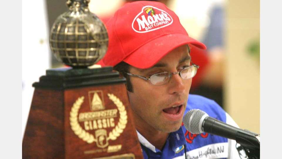Mike Iaconelli wore that Mannâs hat during his Bassmaster Classic victory in 2003. Ike, a collector by nature, has a fishing hat collection and a Philadelphia Phillies hat collection that totals around 100.