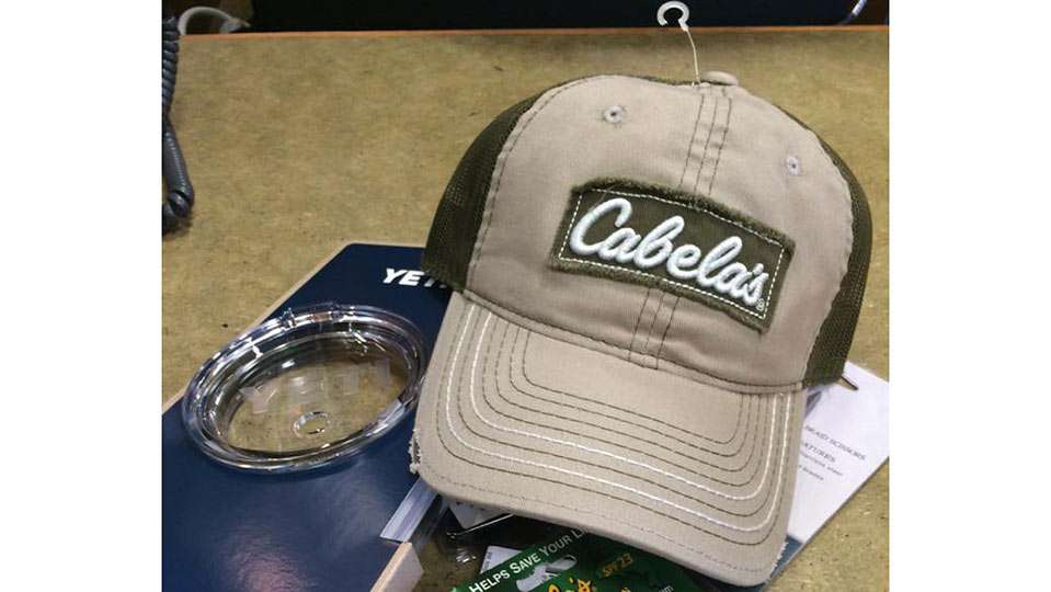 Stacy did sort through his hats, giving a number to friends and donated a bunch, but she was smart enough to make sure to keep hats Mike might have a sentimental bond to or his Cabela's hats, his favorites because they fit right.