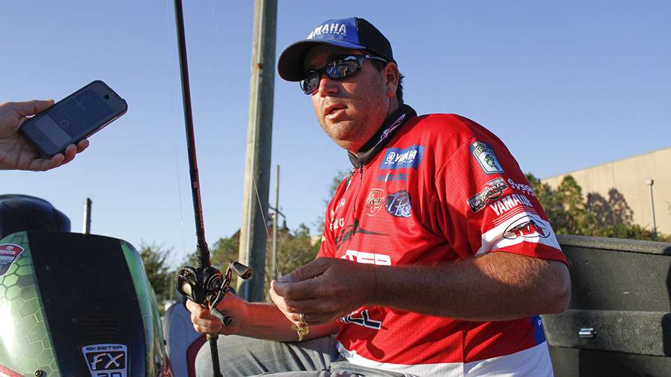 CLIFF PACE<br>
Square bill crankbaits are designed to cause reaction strikes by deflecting off objects like logs, trees and rock, noted Cliff Pace, the 2013 Bassmaster Classic champion. He finished 12th at the Atchafalaya Basin using a bait of his own design. 
