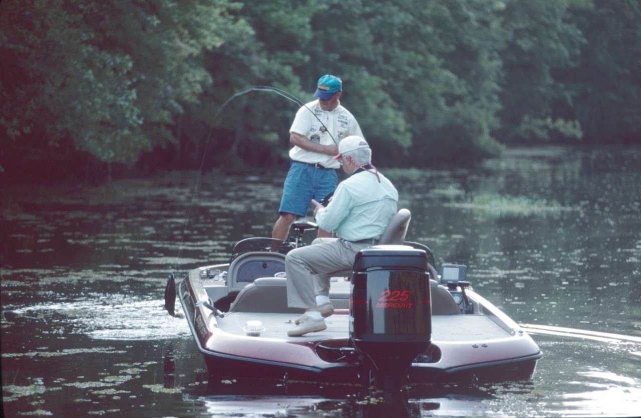 A handful of top 10 finishes in 1997 led him to the Toyota Angler of the Year title, and in 1999 he became one of the few anglers to hold both of bass fishingâs top titles when he won the Bassmaster Classic. There are only 12 men who have won both.