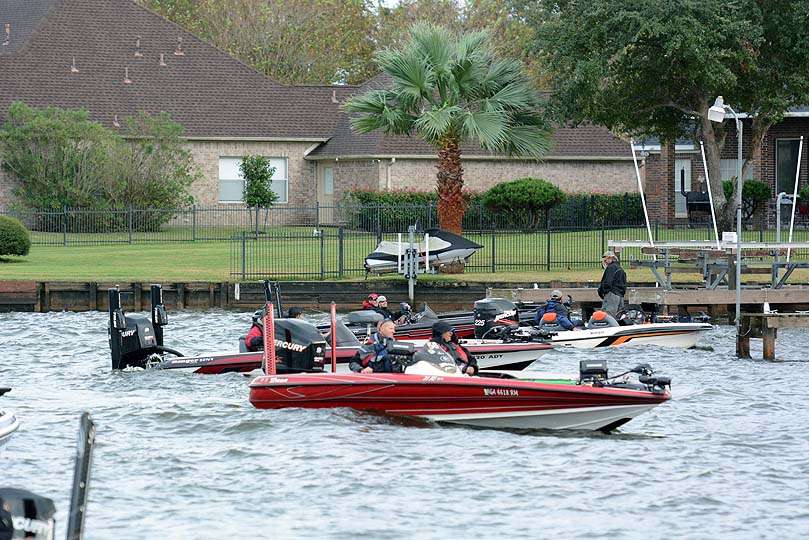 Boats begin arriving at Lakeview Marina for the Day 2 weigh in for the Academy Sports + Outdoors B.A.S.S. Nation Championship presented by Magellan Outdoors. 