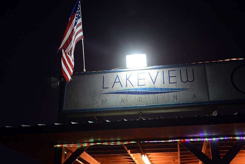 Lakeview Marina is the launch, takeoff and weigh-in site for the week.