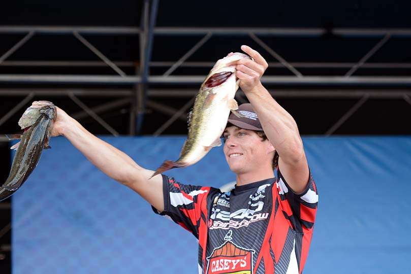 Greg Vance is second place and hopes to stay there or better. Doing so could reward the Iowa angler with a second consecutive trip to the GEICO Bassmaster Classic presented by GoPro. 
