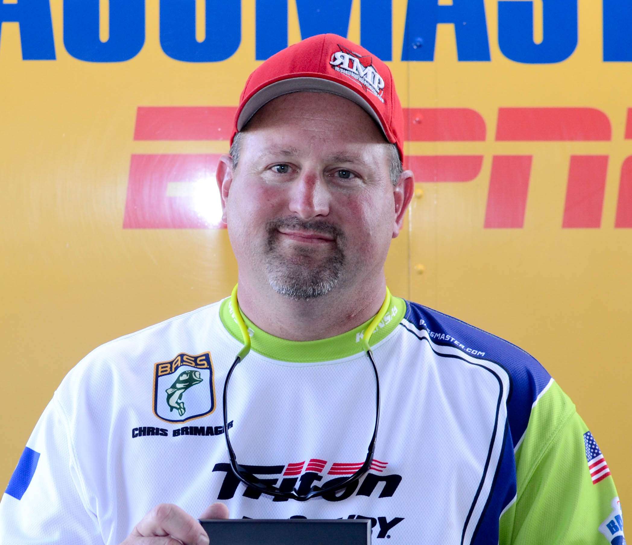 Chris Brimager <br>
Kansas Boater <br>
Chris Brimager will represent Kansas in his first championship. Heâs a member of the Chisholm Trail Bass Club, and he works in sales. Brimager likes hunting and hanging out with his family. His sponsors are Shady Creek Sales, Russell Marine Products, Ranger Boats, Power-Pole, MESU Fishing and Tightlines UV. 