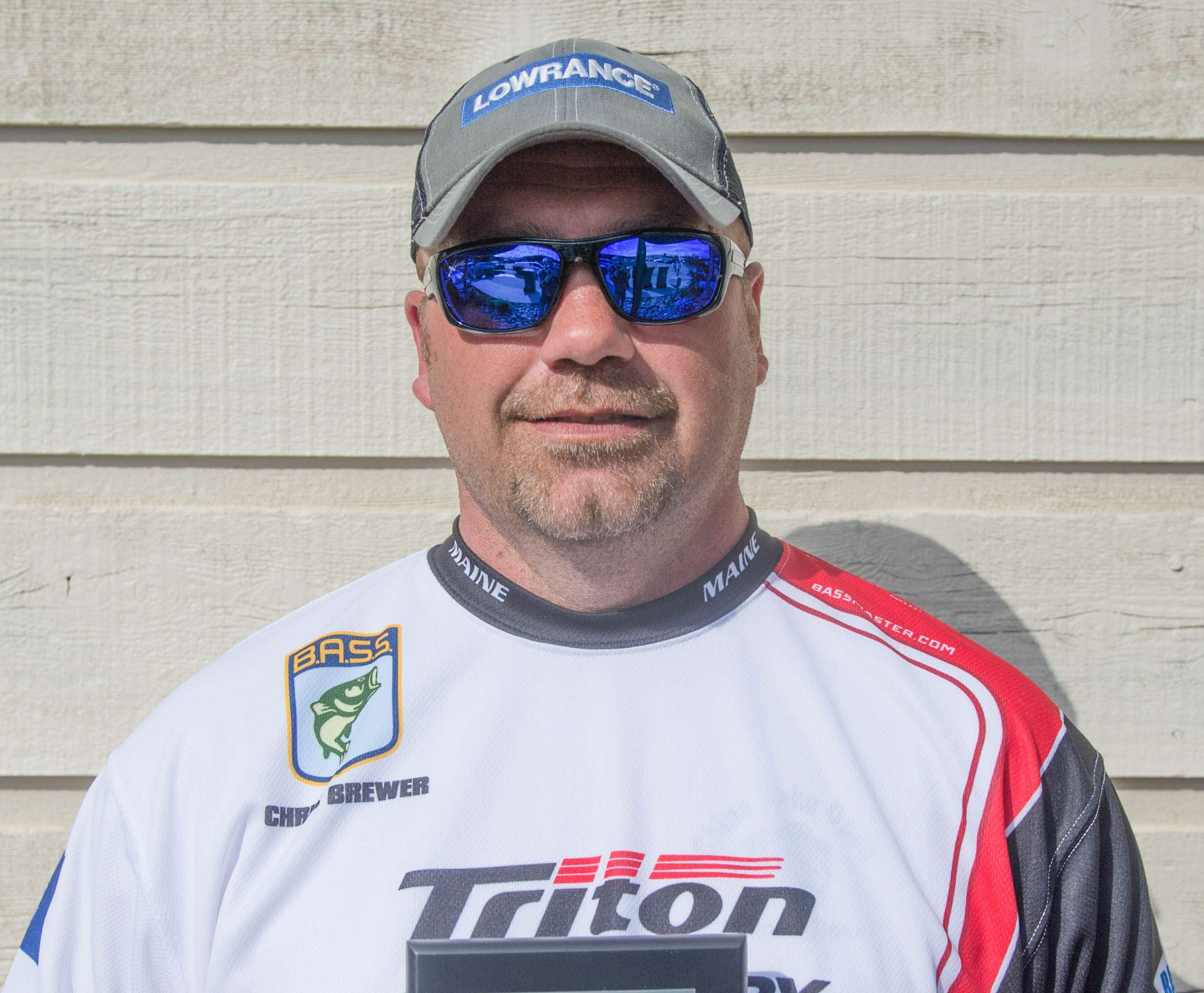Christopher Brewer <br>
Maine Nonboater <br>
Chris Brewer will be competing in his first Nation Championship. Heâs a member of the Western Maine Anglers, and he works as a raw material tech. He likes making his own lures. 