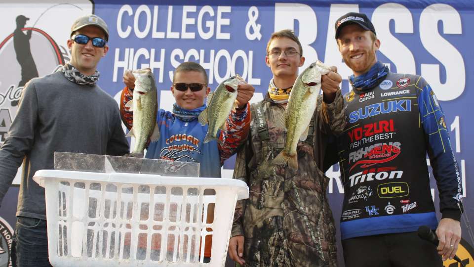 Craig Wilson and Trevor St. John took 2nd with 5.77 pounds.