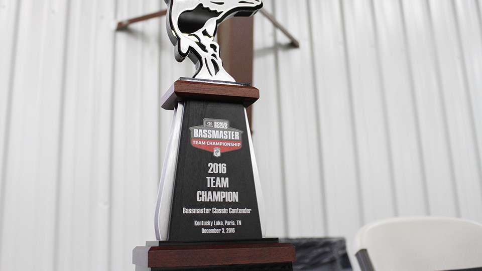 One lucky angler will walk away with this trophy for winning the individual portion.