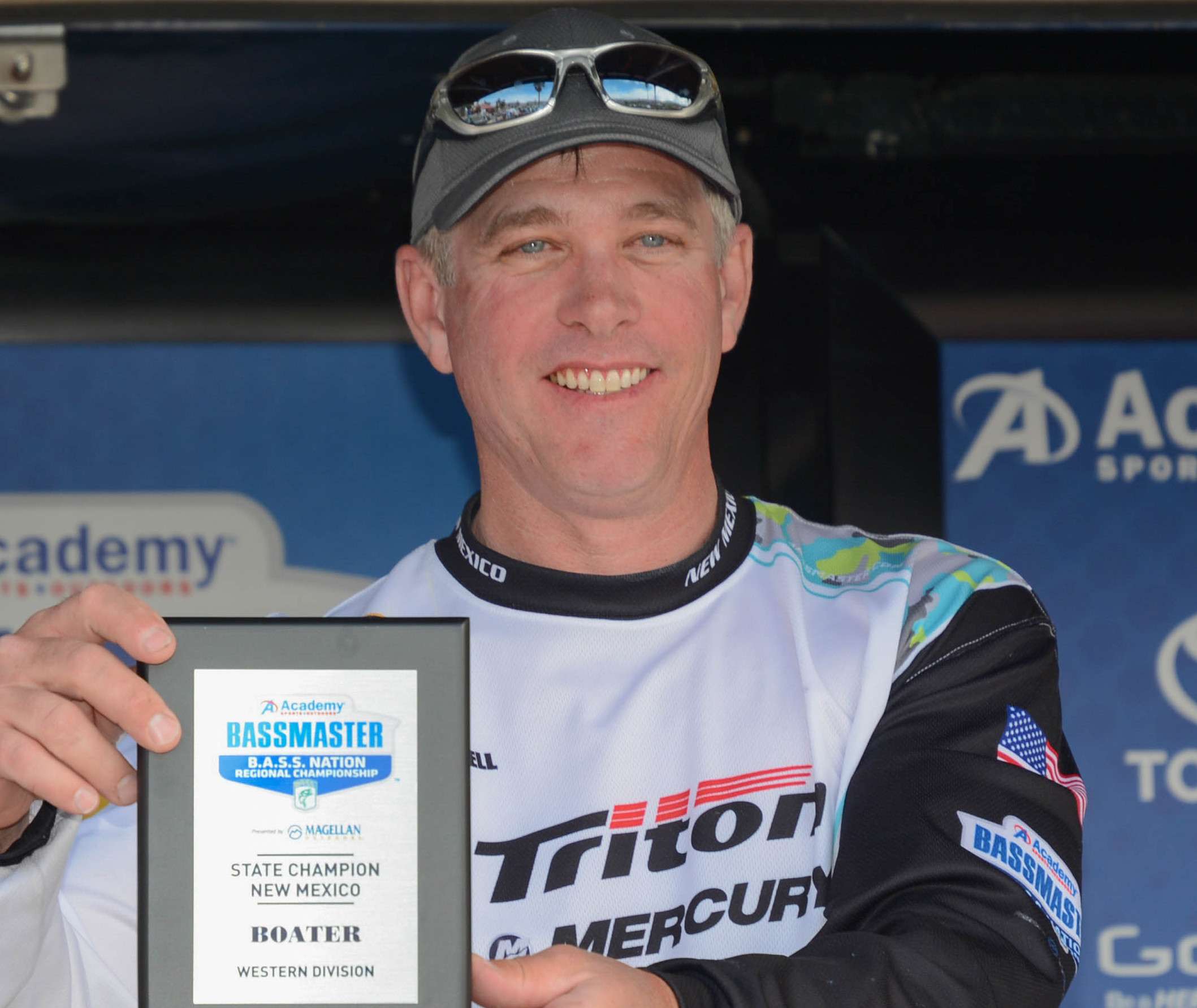 Randy Campbell <br>
New Mexico Boater <br>
Randy Campbell, a member of the Socorro Bass Club, is a real estate broker in New Mexico. He likes snow skiing and golfing. Campbellâs sponsors are Denali Rods, Mofish Baits and ME Development Inc. This will be Campbellâs first championship. 