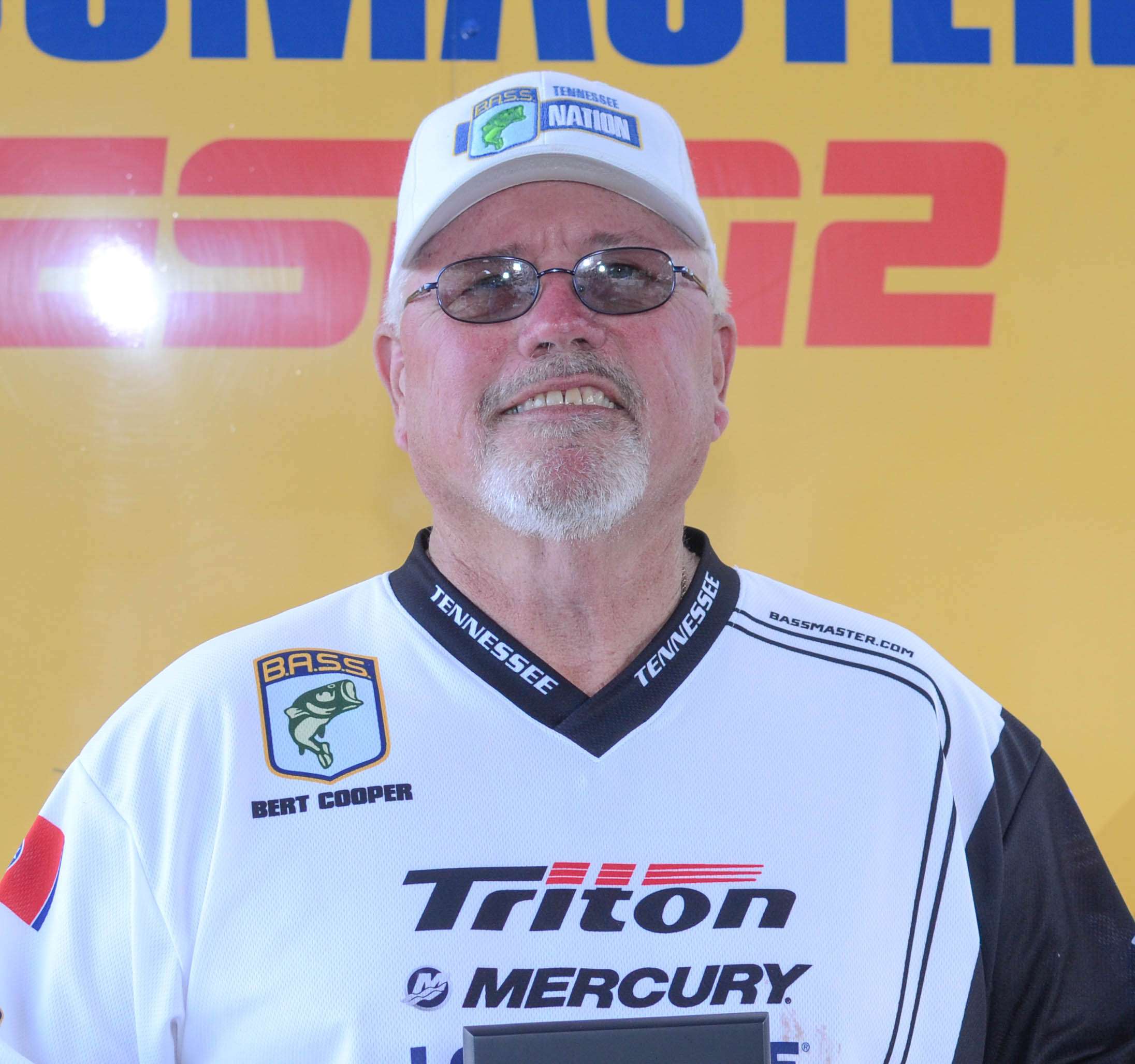Bert Cooper <br>
Tennessee Nonboater <br>
Bert Cooper is retired, which gives him plenty of time to spend on one of his favorite pastimes, hunting. Heâs a member of the Stones River Bass Anglers, and this will be his first championship.