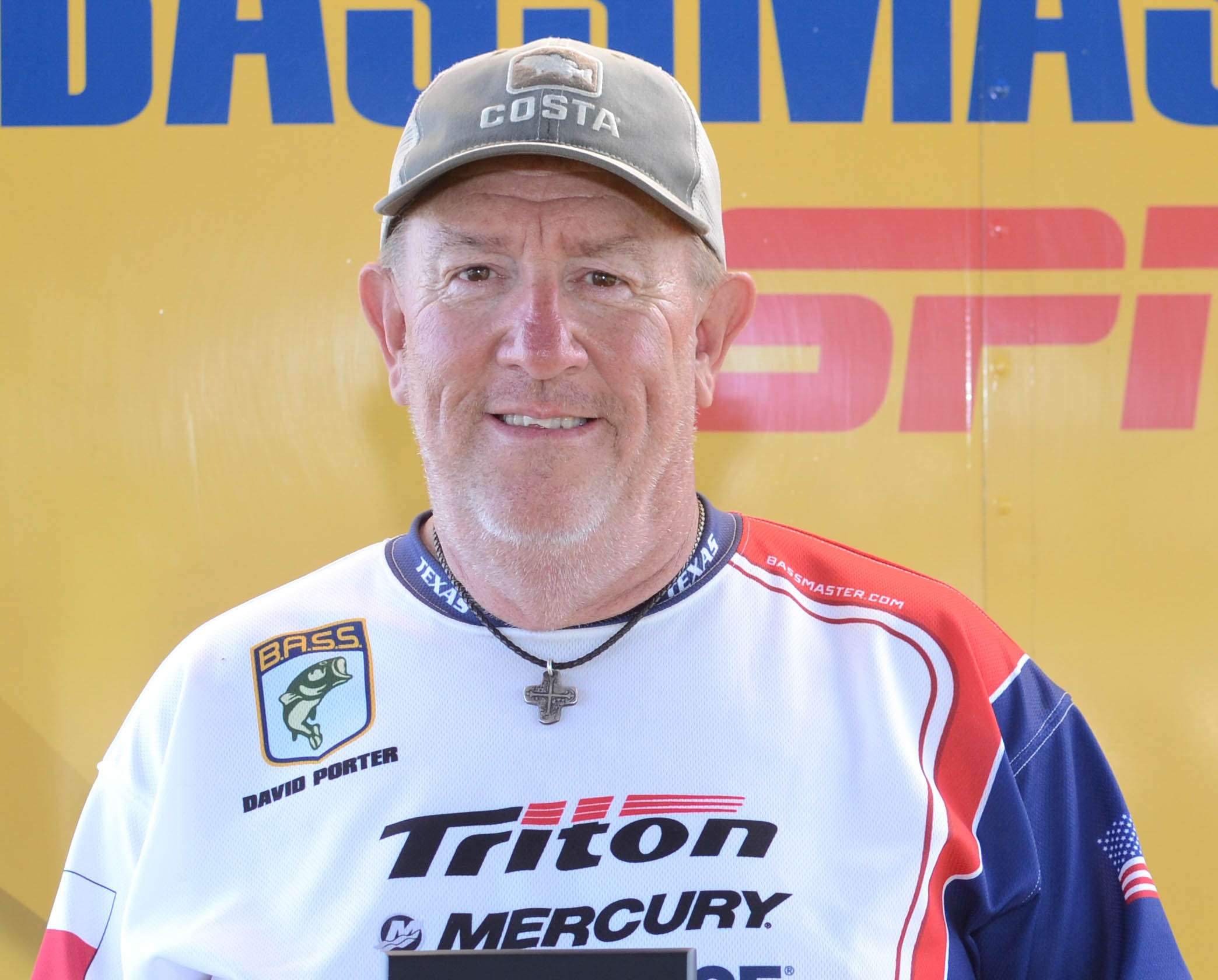 David Porter <br>
Texas Nonboater <br>
David Porter is a senior vice president in sales advertising. He likes hunting, golfing and traveling, as well as fishing with his comrades in the Century Bass Club. This will be his first championship. Heâs sponsored by Waffle House, Resource One Credit Union, George Welch Custom Homes, Coy Rays BBQ, Thermosensors and PIGI. 