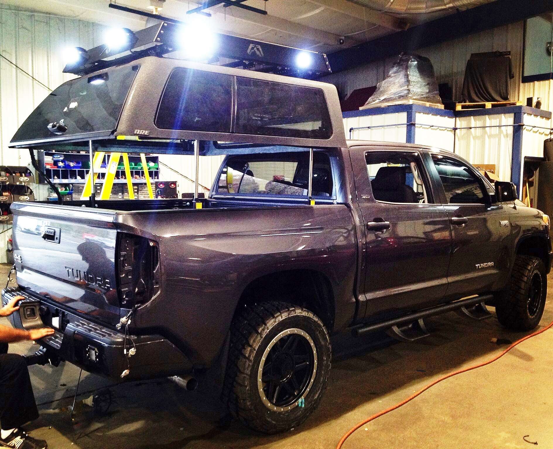 Toppers arenât simple fiberglass shells anymore. Now they feature custom LED lighting, soundproofing, hydraulic lifts and sturdy roof racks for carrying spare rods and other gear.