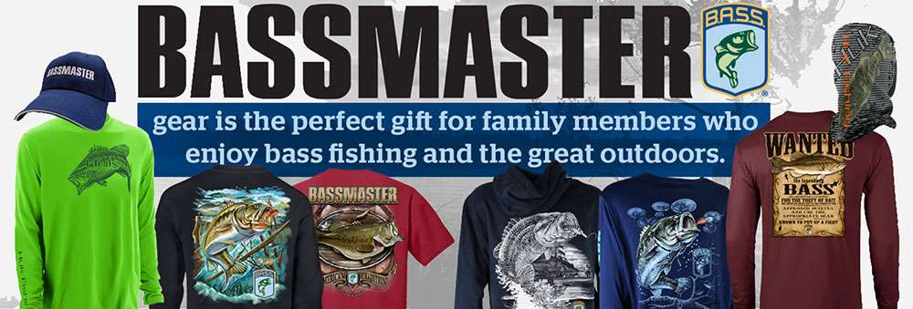 Looking for the perfect gift this holiday? We have some ideas. Before we get to the products, don't forget you can give the gift of B.A.S.S. at our online shop. <BR><BR>

Bassmaster gear is the perfect holiday gift for the bass fishing outdoorsmen. Check out all the exciting items at <a href=