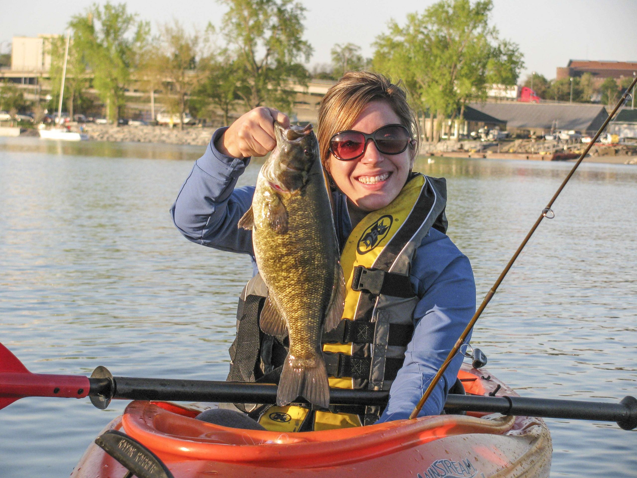 [30-mile radius from Buffalo] Your odds for catching a 20-plus-pound limit of five smallmouth bass may be better here than anywhere. And, you can do this in any season. 