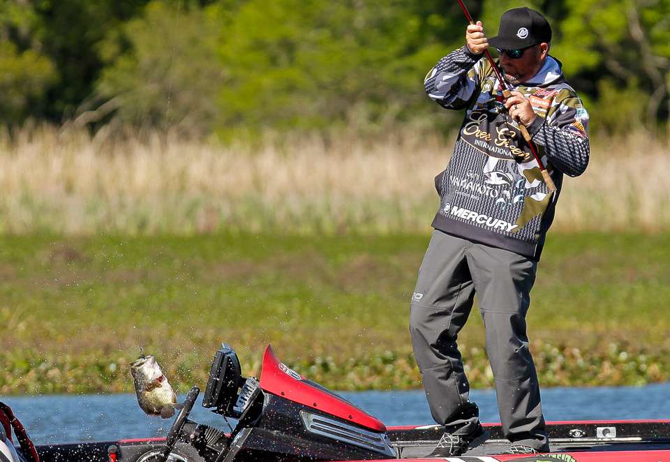 Hite's long run resulted in a narrow lead going into the final day of fishing. 