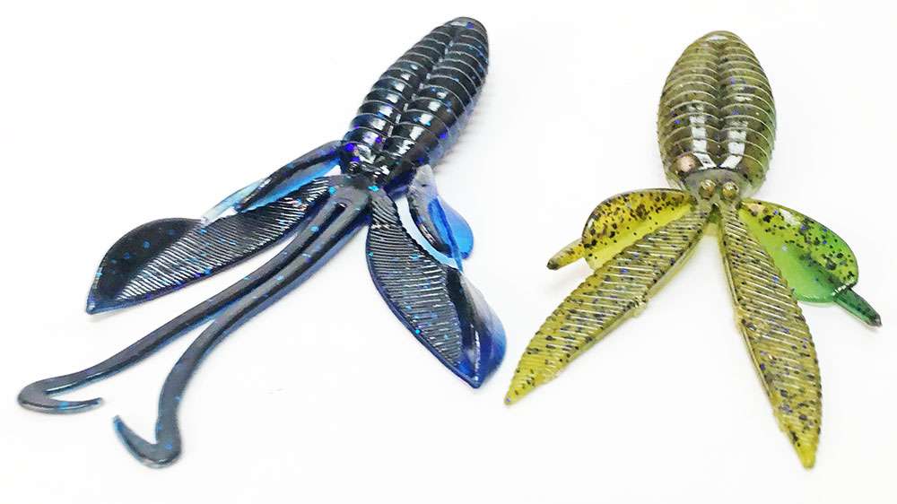 <b>Reaction Innovations Beavers</b><br><br>


With two baits under the name, the Kinky Beaver has additional appendages that further tempt big bass into eating. The classic Beaver is the still the benchmark soft plastic lure than can be effectively fished as a trailer or a stand-alone presentation.  Kinky Beaver: $4.99; Sweet Beaver: $4.99
<br><br>


<a href=