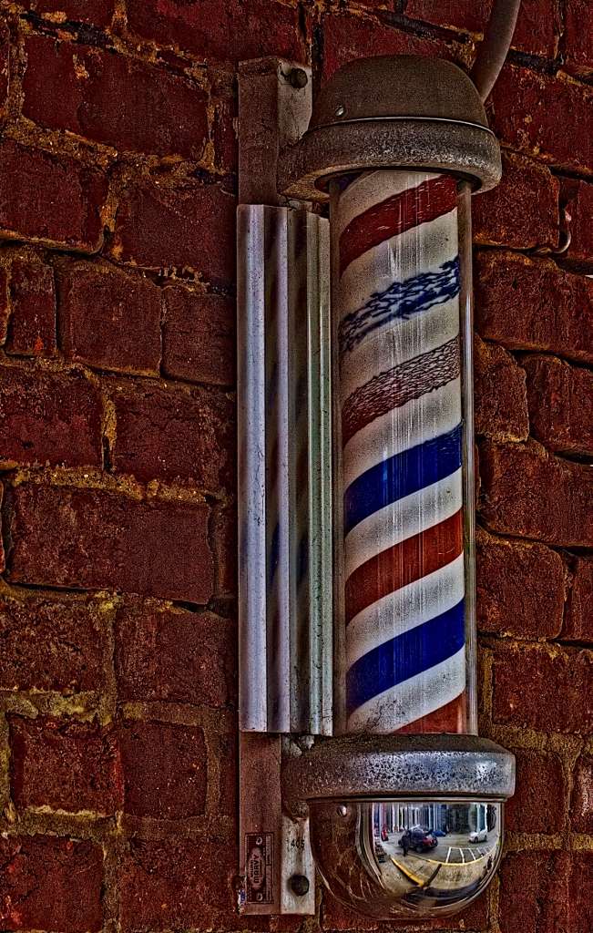 Quick stop on the way back home in Dandridge, Tenn., for an Open, love the little town there, not so much the barber shop as you can imagine.