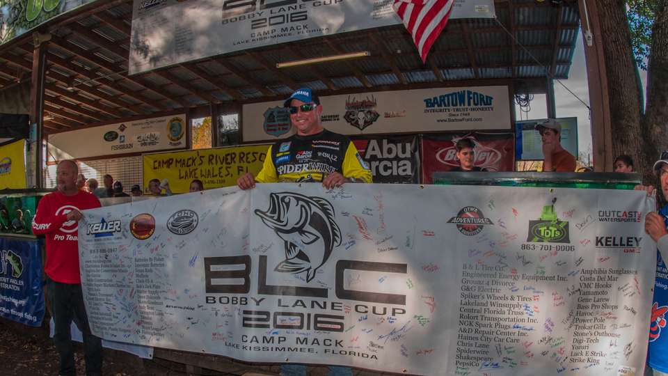 The 6th Annual Bobby Lane Cup was held Dec. 3 at Camp Mackâs River Resort in Lake Wales, Fla.