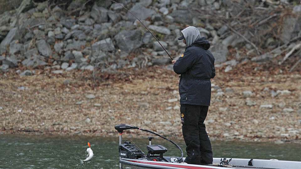 It was small and wouldn't help, but on the final day of a tournament anglers want to catch everything that bites.