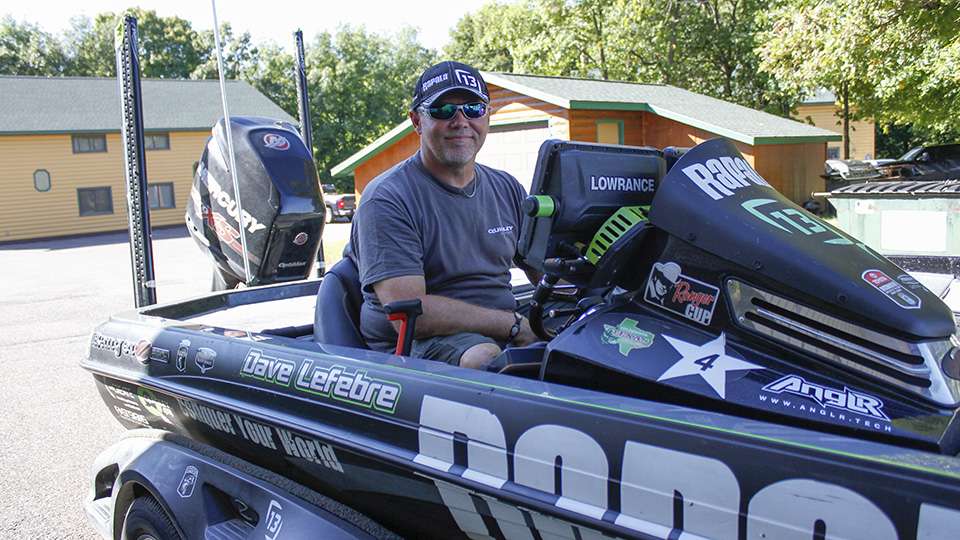 The 2016 Bassmaster Elite Series season was Dave Lefebre's first year as a Bassmaster 