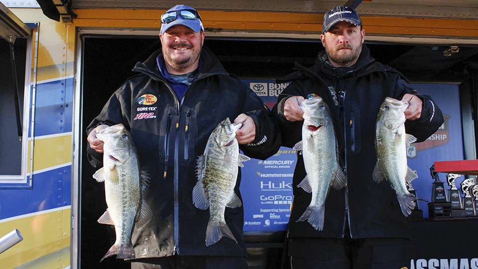 Shawn and Davy Lolley of the Alabama Bass Trail (69th, 19-5)