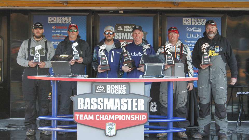 The 6 finalists for the final spot in the 2017 Geico Bassmaster Classic presented by GoPro.