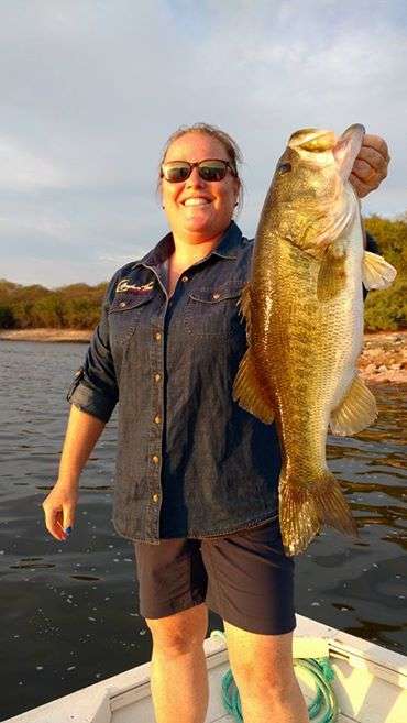 Trip organizer Hanna Robbins has caught five bass over 9 pounds in Mexico, and countless numbers in the 7- and 8-pound class.