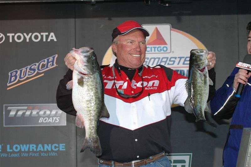 Martin still counts the final round of that tournament among his greatest professional regrets. He knew of a spot that held a big bass but failed to check it until late on Day 3. When he pulled into the area and came up empty, another angler told him he was too late; someone else had caught the lunker. Of course, it was Bo Dowden and the bass proved to be the largest of the entire Classic â creating just enough of a swing in weight to seal Martinâs fate.