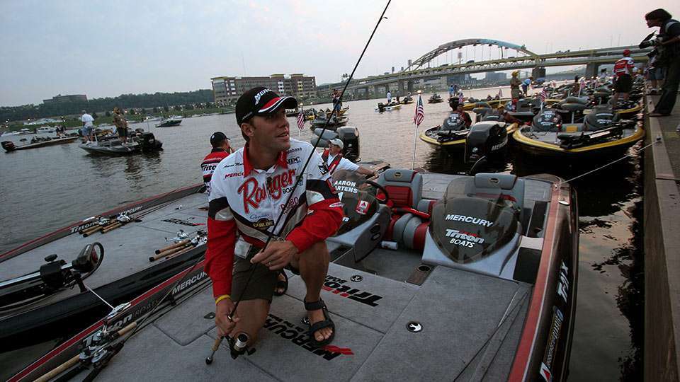 On Facebook Kevin Dunkin wrote: I was pulling so hard for Aaron to win that classic but the G.O.A.T KVD got on that wicked jerkbait bite and won by a few ounces...	
Greg Thompson wrote: 2005 Pgh classic always stands out for me as a good and extremely tough one, and sort really ushered in the KVD era!