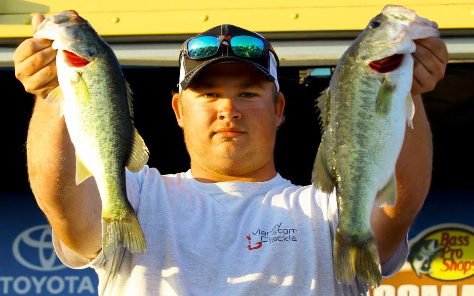 Brody Manley, co-angler (4th, 23-14)