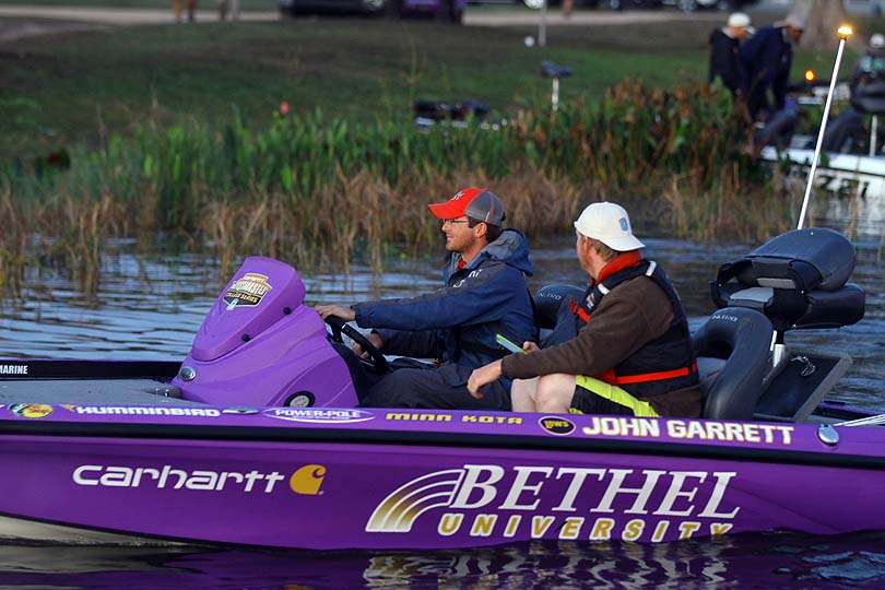 Lee got to the Opens by fishing the Carhartt Bassmaster College Series presented by Bass Pro Shops. Another aspiring college angler is John Garrett, winner of the college national championship. His reward includes fishing the Opens. 