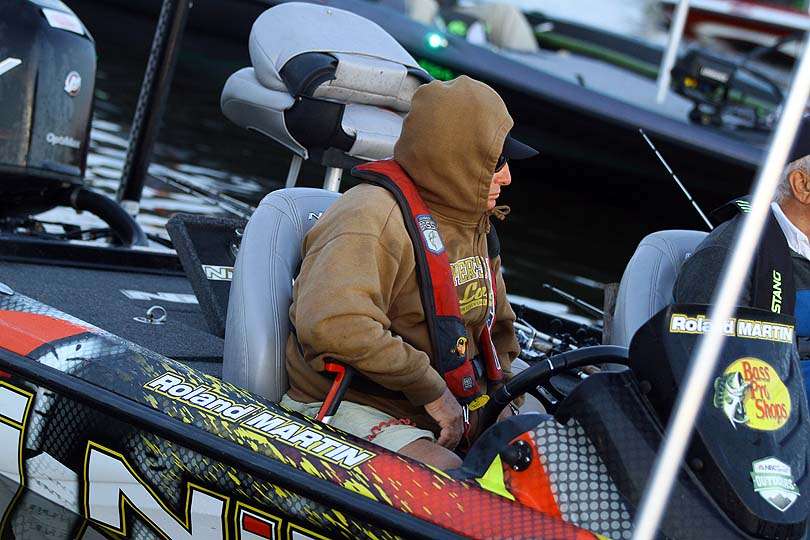 So is Roland Martin, another Florida pro who is joined this week in the tournament by Scott, one of the top pros on the FLW Tour. 