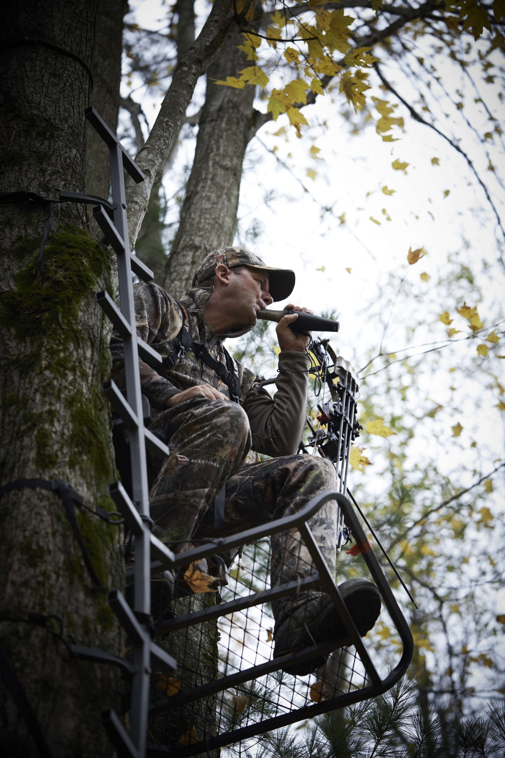 A Flextone grunt call is a must-have for the rut at this time of year. 