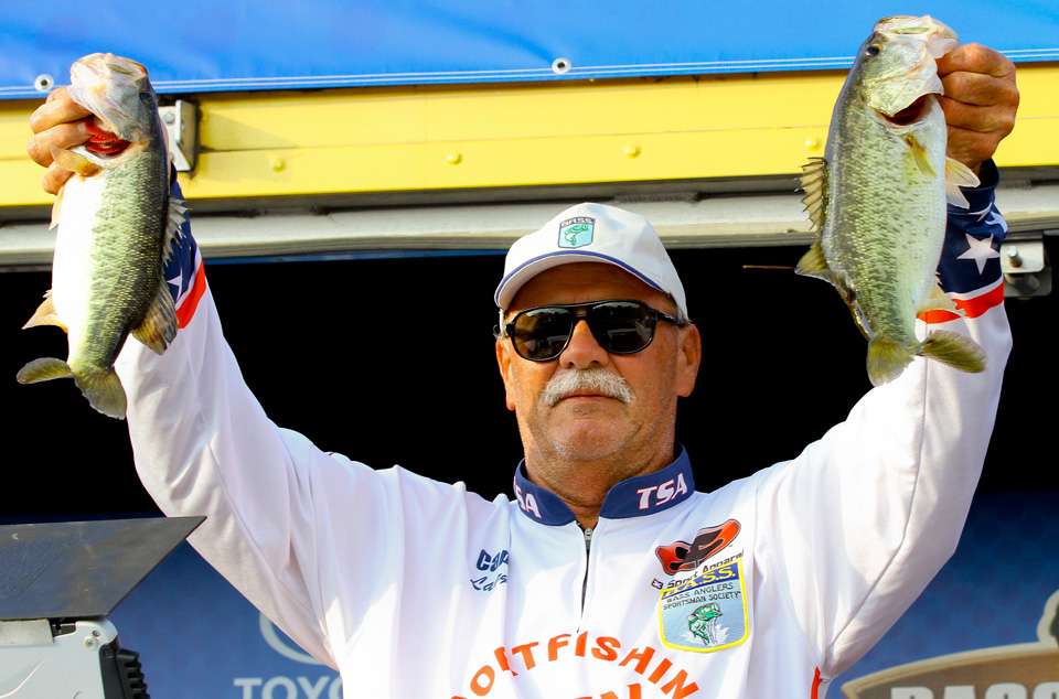Larry Maring, co-angler (6th, 21-12)
