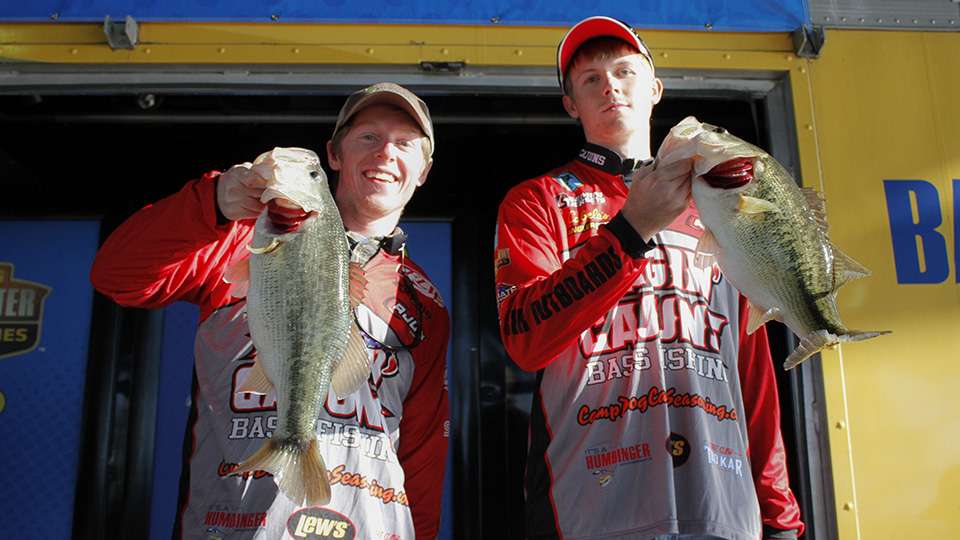 Jed Hebert and Grant Curran of Louisiana-Lafayette (59th, 11-13)