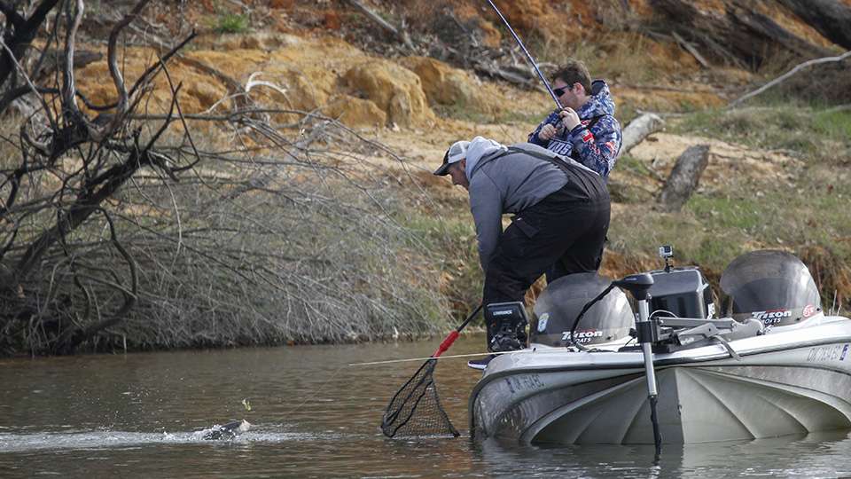 They were battling mechanical issues, but this fish had them turned in a positive direction.